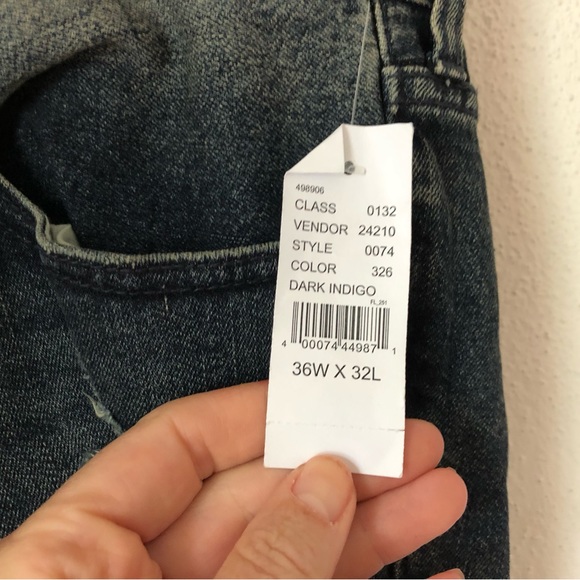 Pacsun Confor stretch shredded jeans NWT 36x32 - Picture 3 of 10